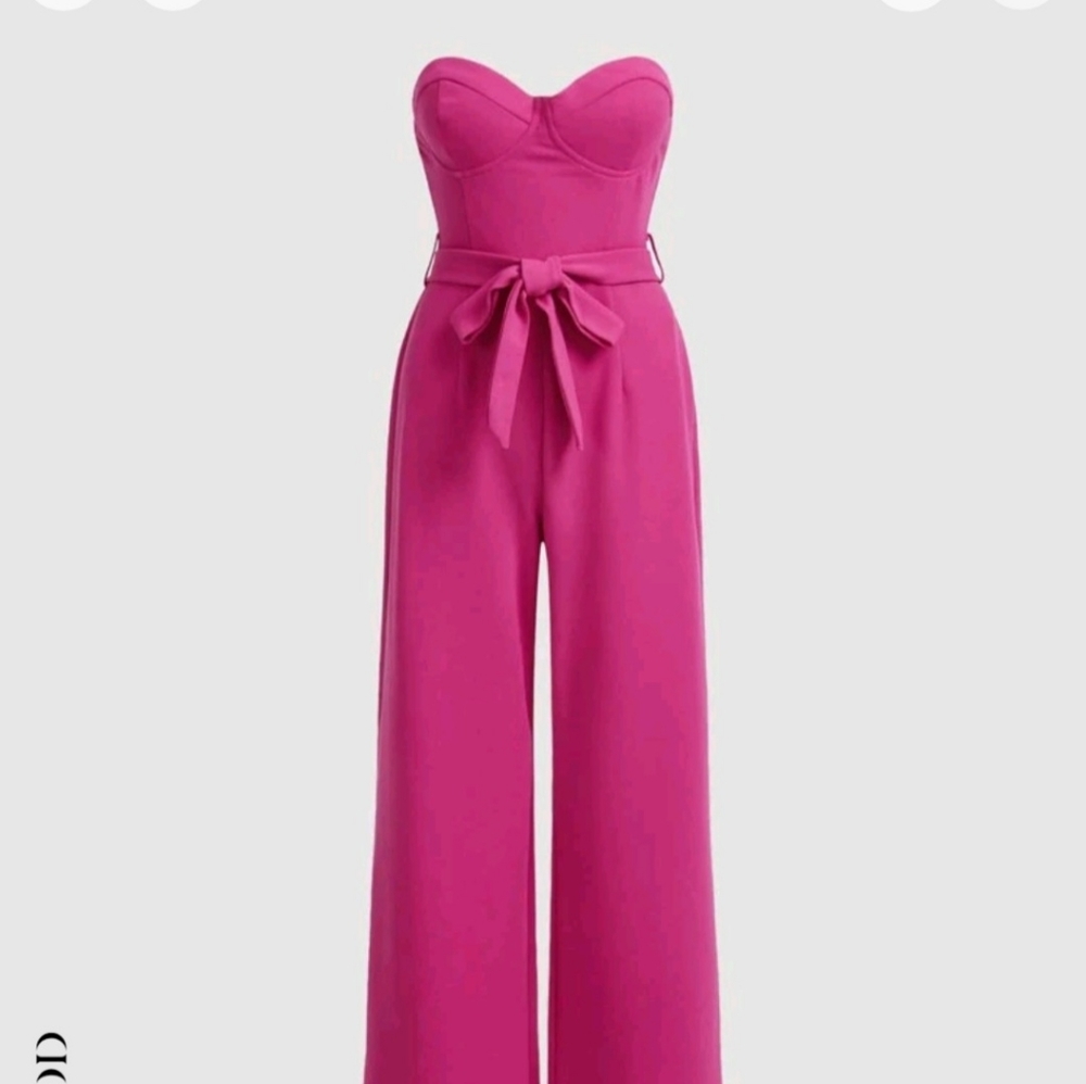 Pink jumpsuit